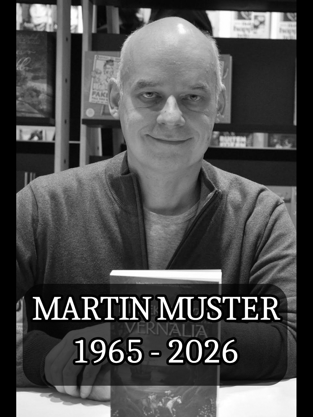 Martin Muster is overleden